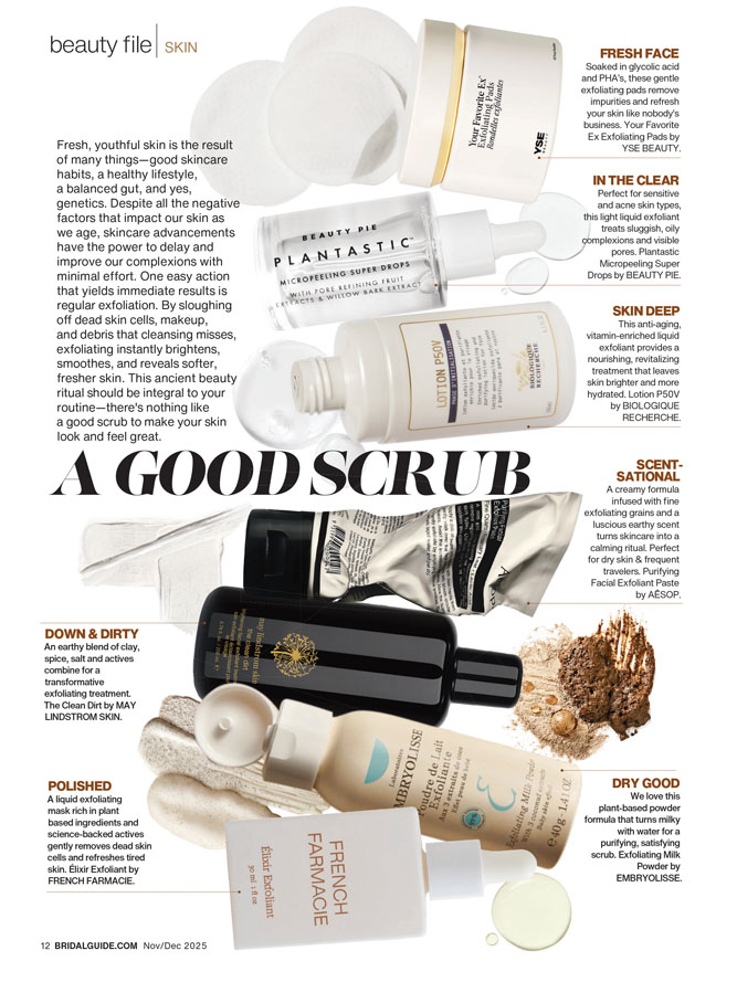 bridal guide november december 2025