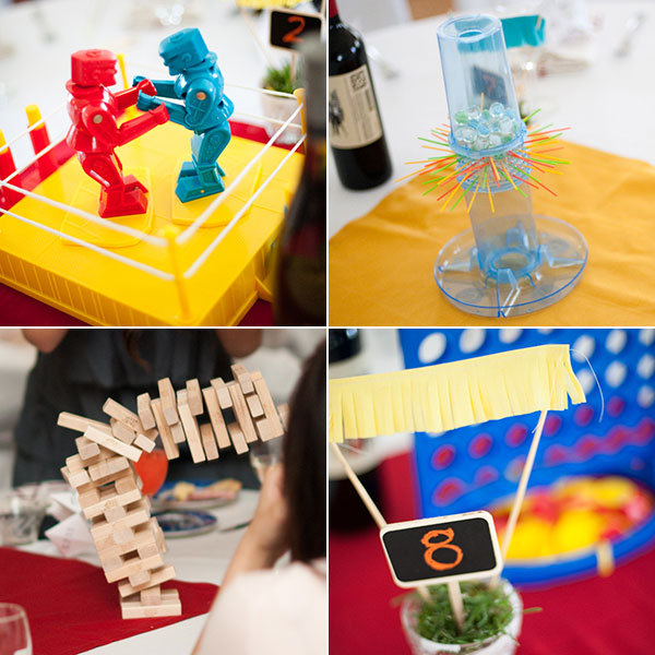 wedding centerpiece games