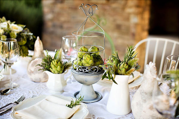 wedding fruit centerpiece