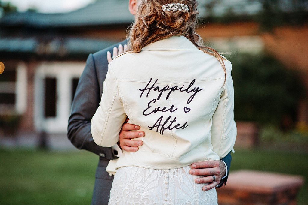 happily ever after wedding jean jacket happily ever after wedding jean jacket