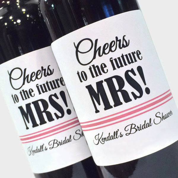 bridal shower favors wine bridal shower favors wine