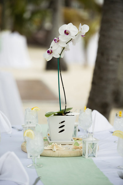 floral wedding centerpiece idea