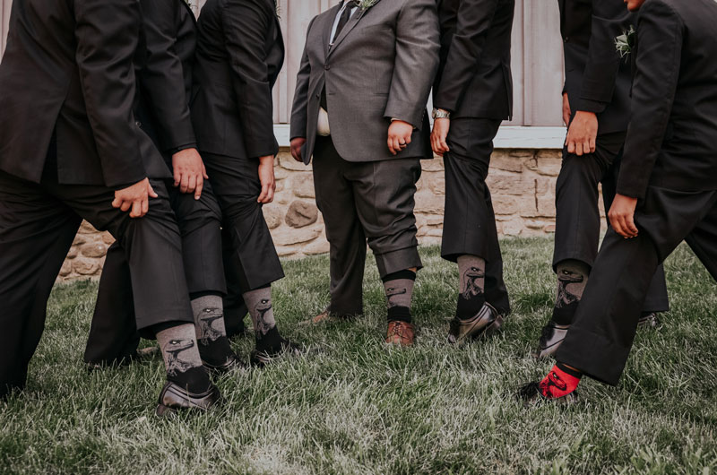 Jurassic Park Theme Wedding Jurassic Park Theme Wedding Socks