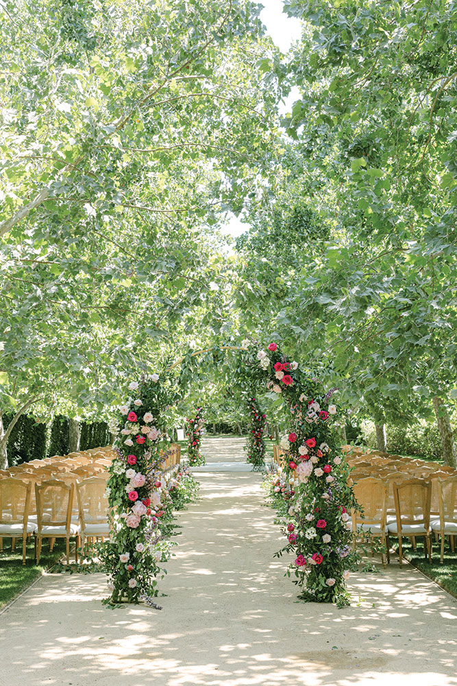 outdoor wedding ceremony aisle outdoor wedding ceremony aisle
