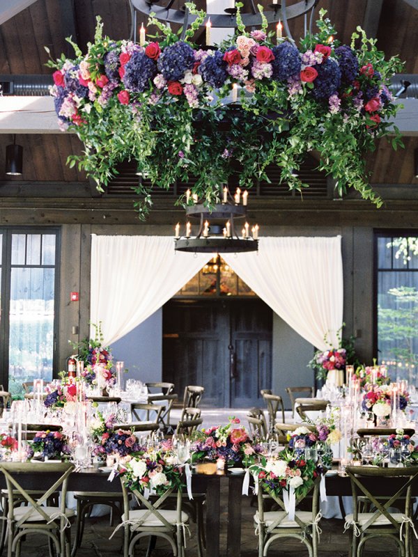 wedding reception flowers