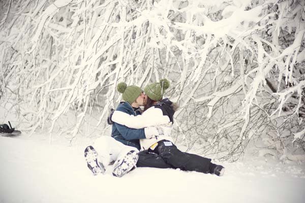snowboarding engagement photos