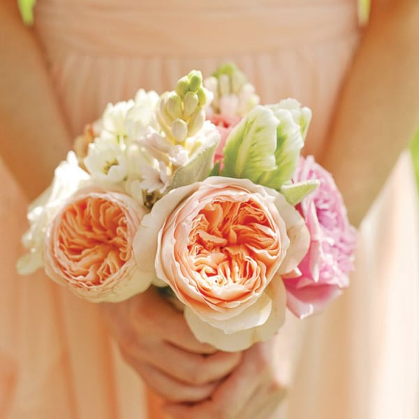 classic bridal party bouquet