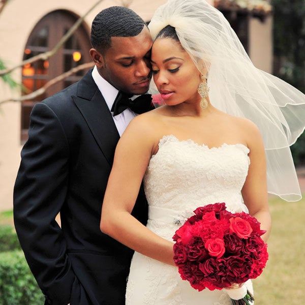 rose wedding bouquet