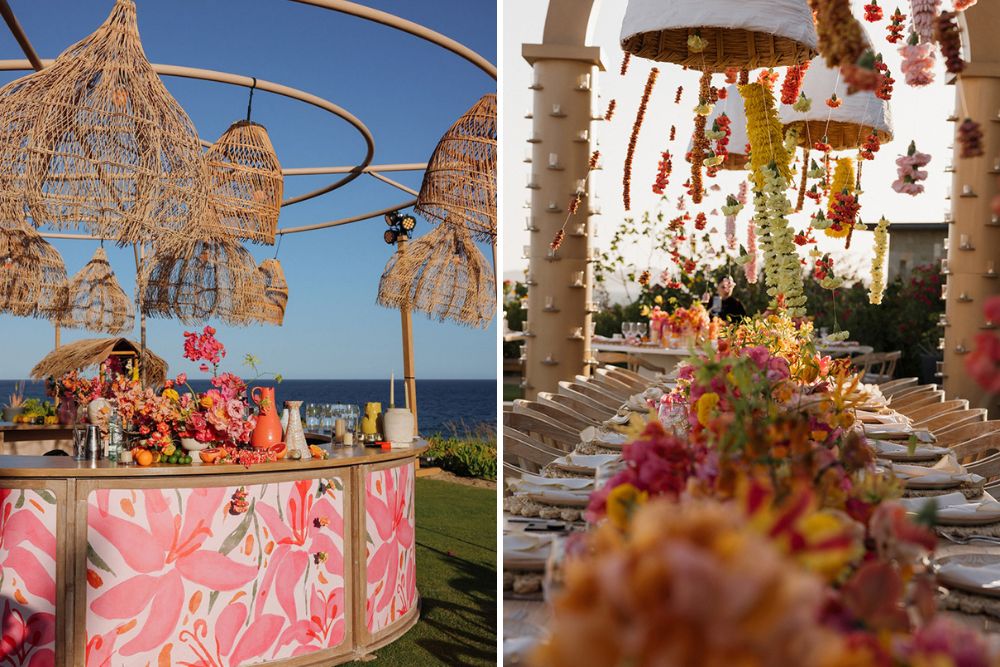 sunset wedding color palette sunset wedding color palette