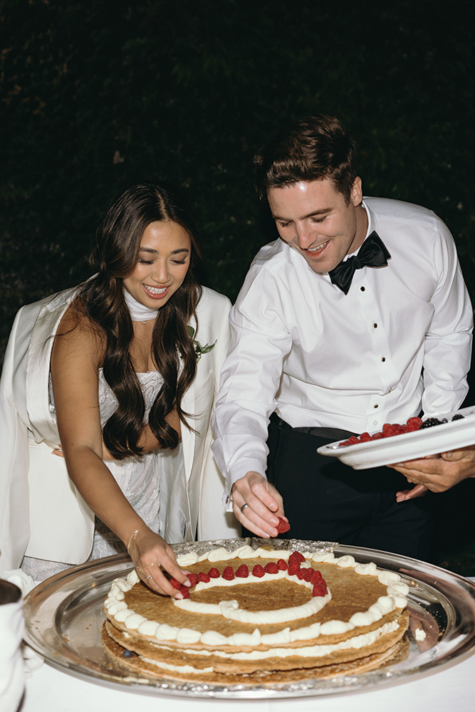 tuscany castle real wedding