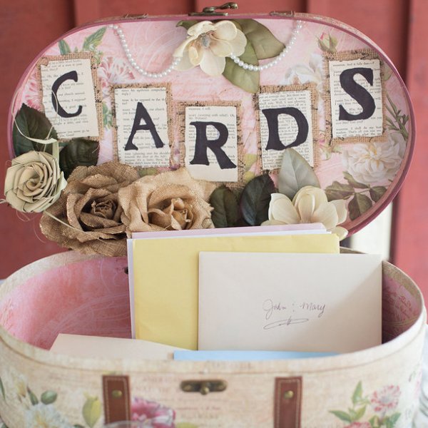 wedding card box