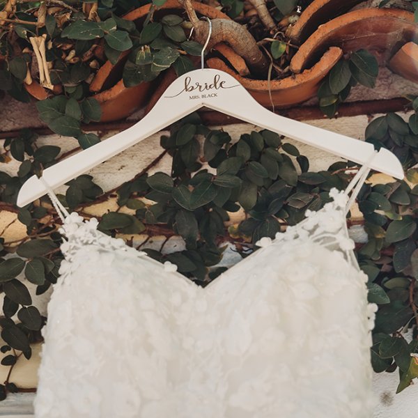 personalized wedding hanger personalized wedding hanger