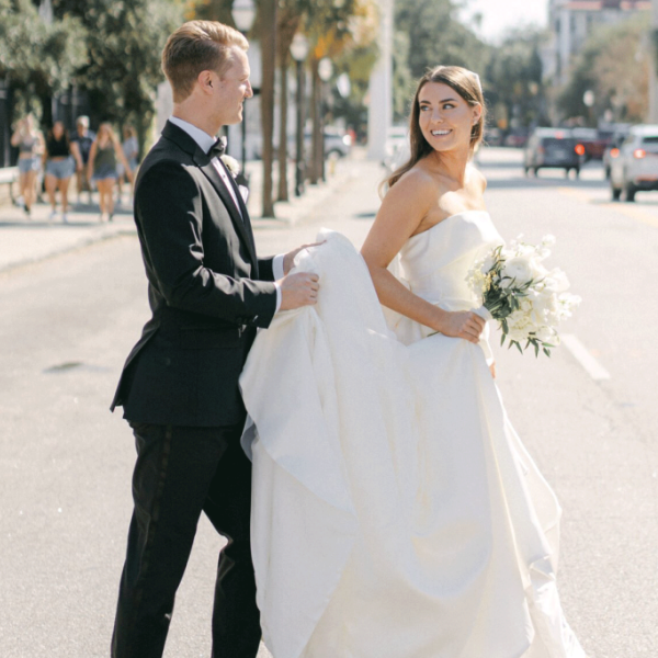 charleston real wedding