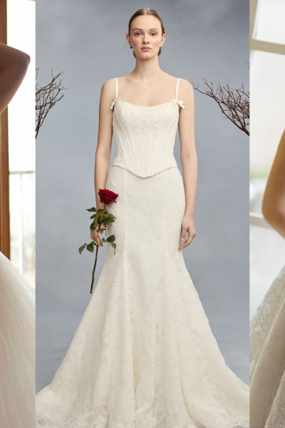 corset wedding dress