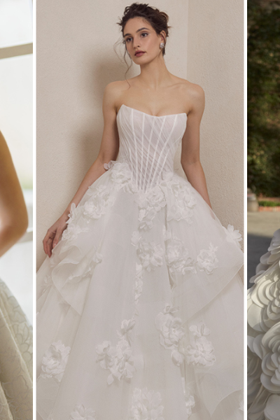 floral wedding dresses