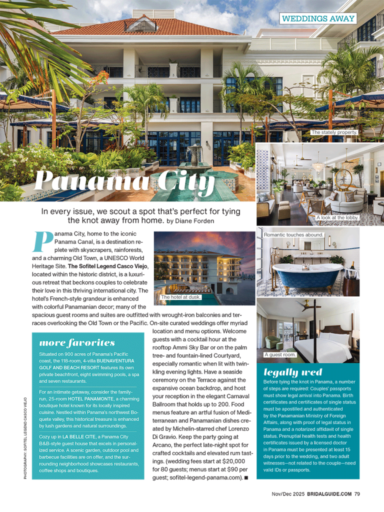 bridal guide november december 2025 issue