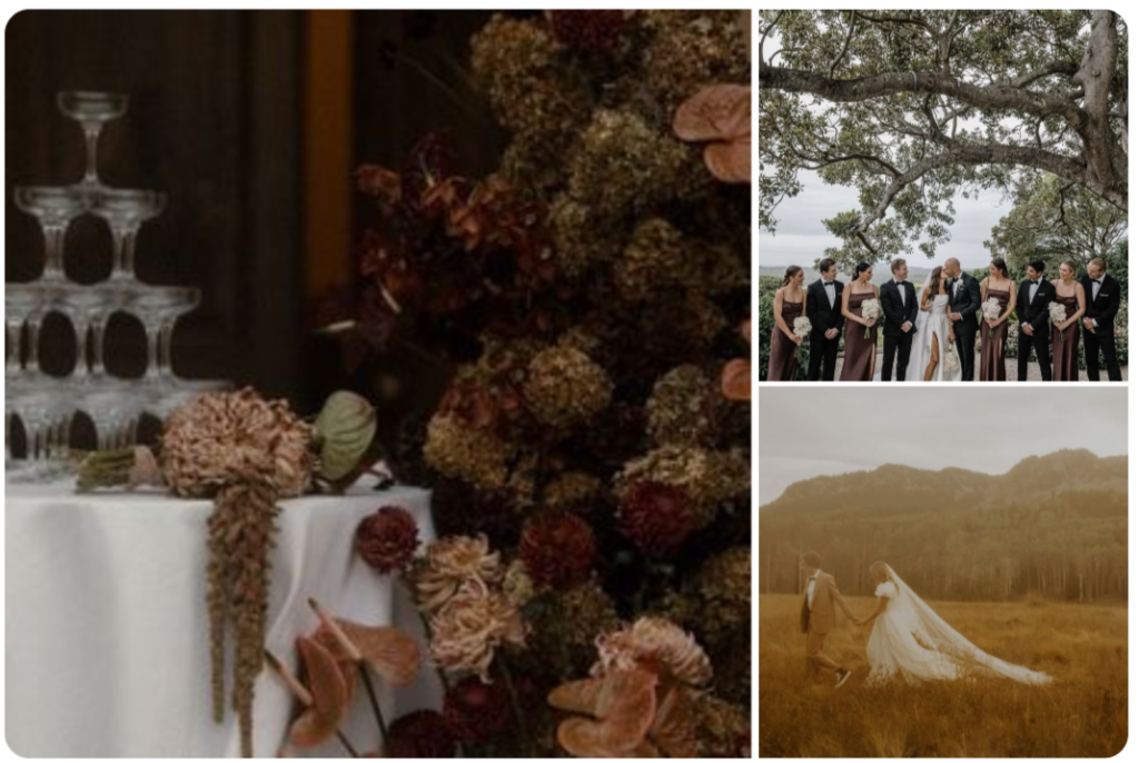 chocolate brown wedding ideas