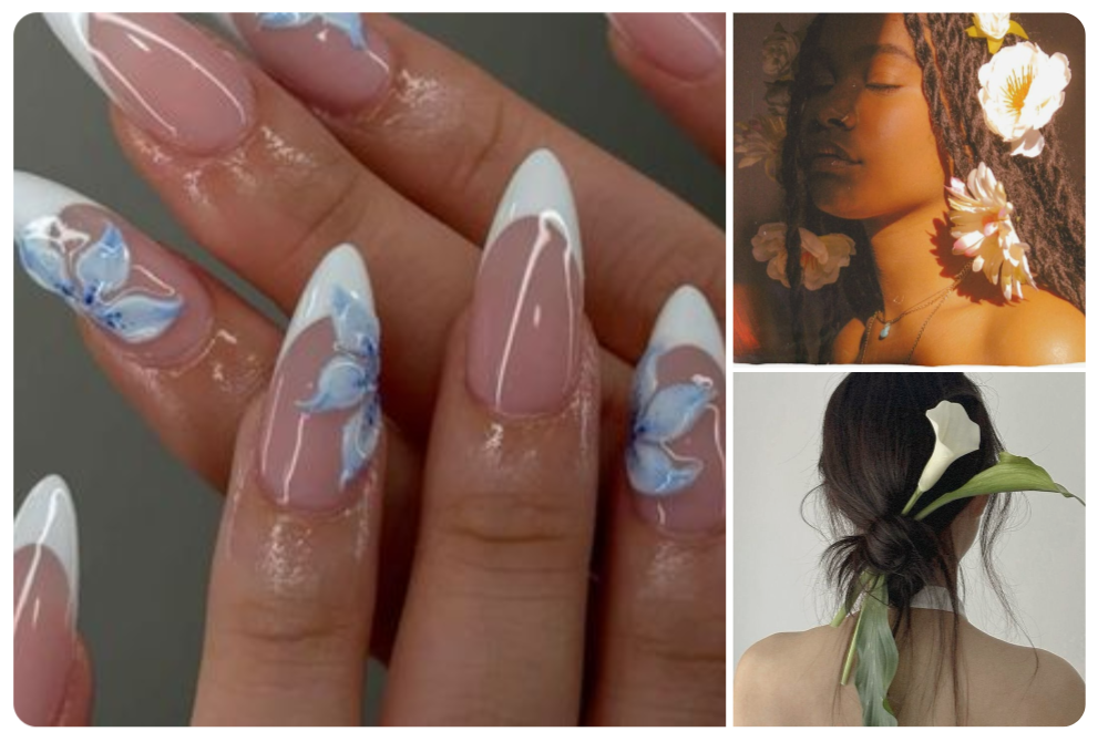 nature inspired wedding glam