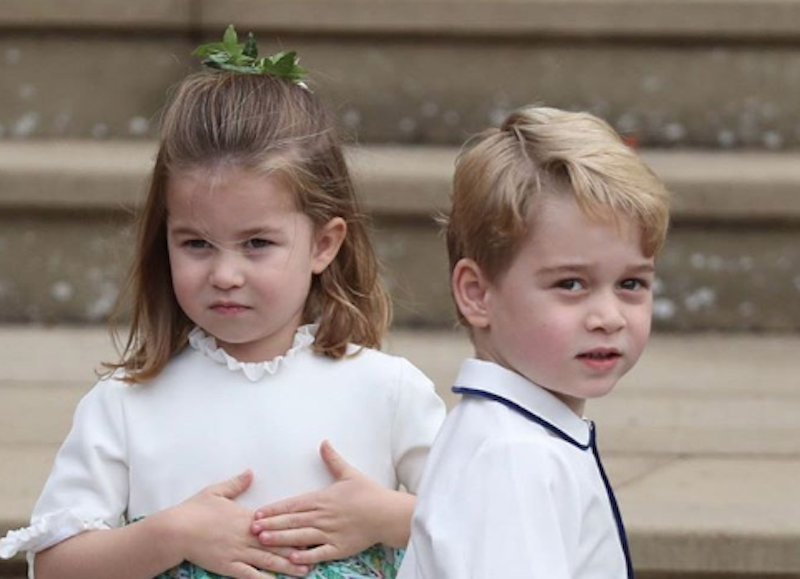 Princess Charlotte and Prince George Princess Charlotte and Prince George