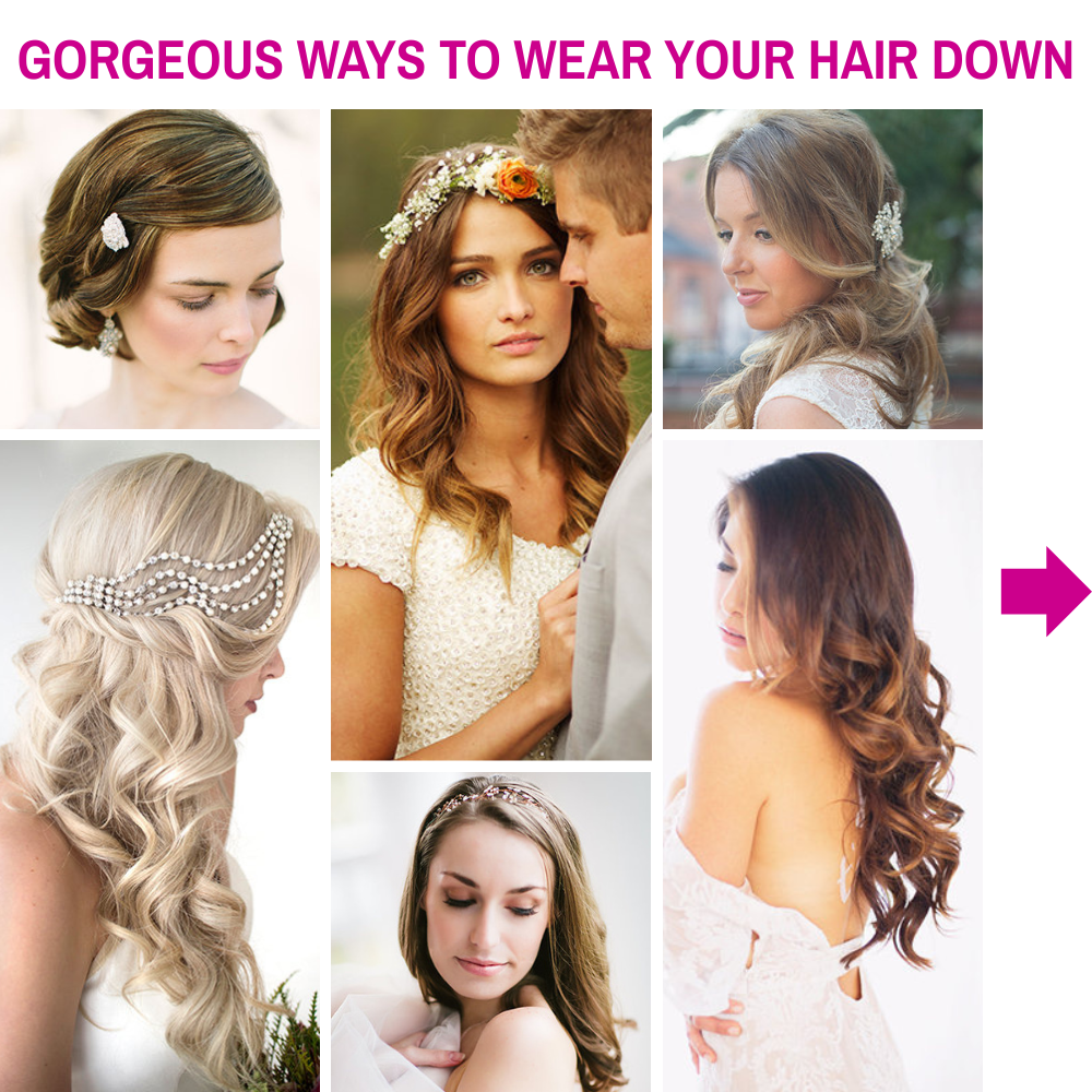 wedding hairstyles down wedding hairstyles down