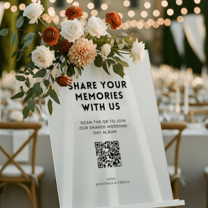 Capture Wedding Memories Effortlessly with a QR Code